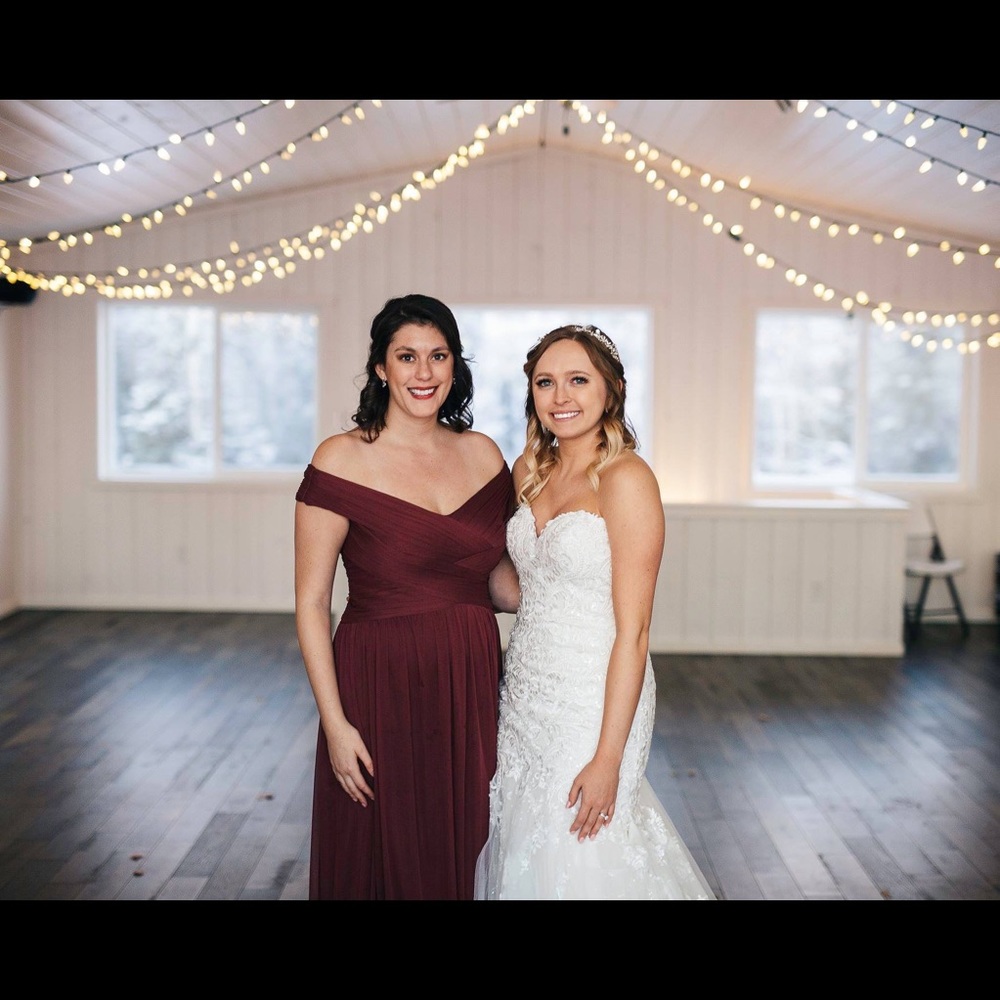 Wine Colored dress